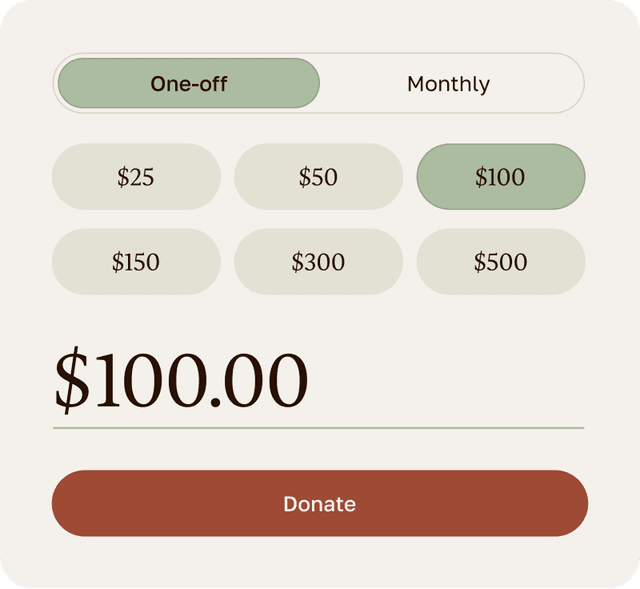 You choose how to give